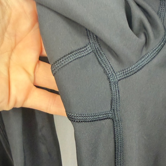 Athleta Rainier High Compression Brushed Interior High Rise Legging - Black - Sm - Picture 7 of 11